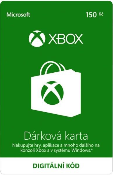 Xbox Live Dárková karta v hodnotě 150Kč