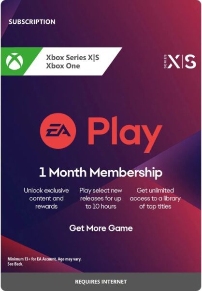 EA Play - 1 měsíční předplatné - Xbox Digital